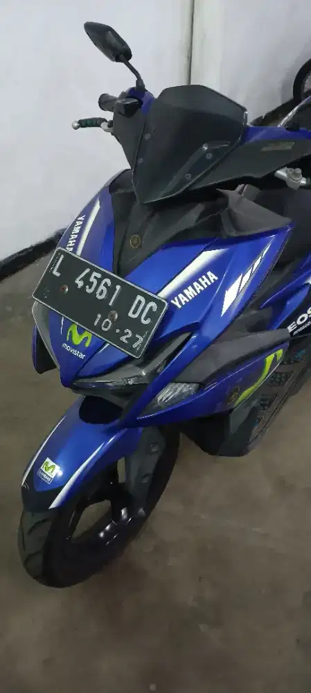 Motor Yamaha AEROX 155CC thn 2017 warna MOVISTAR