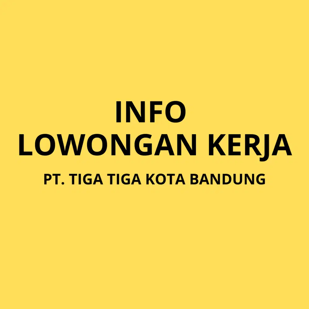 DICARI LEADER, ADMIN, DRIVER, MESSENGER, OFFICE BOY