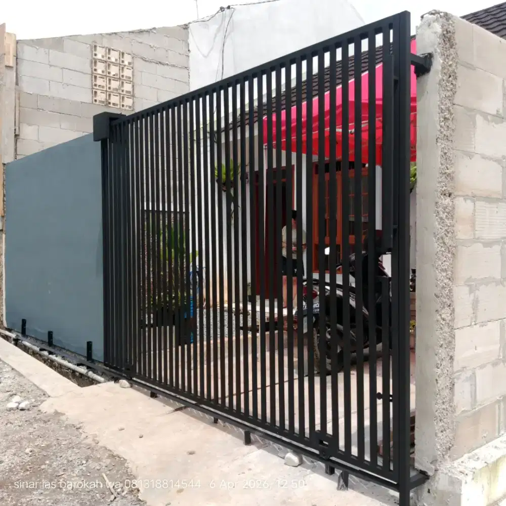 Pagar minimalis hollow