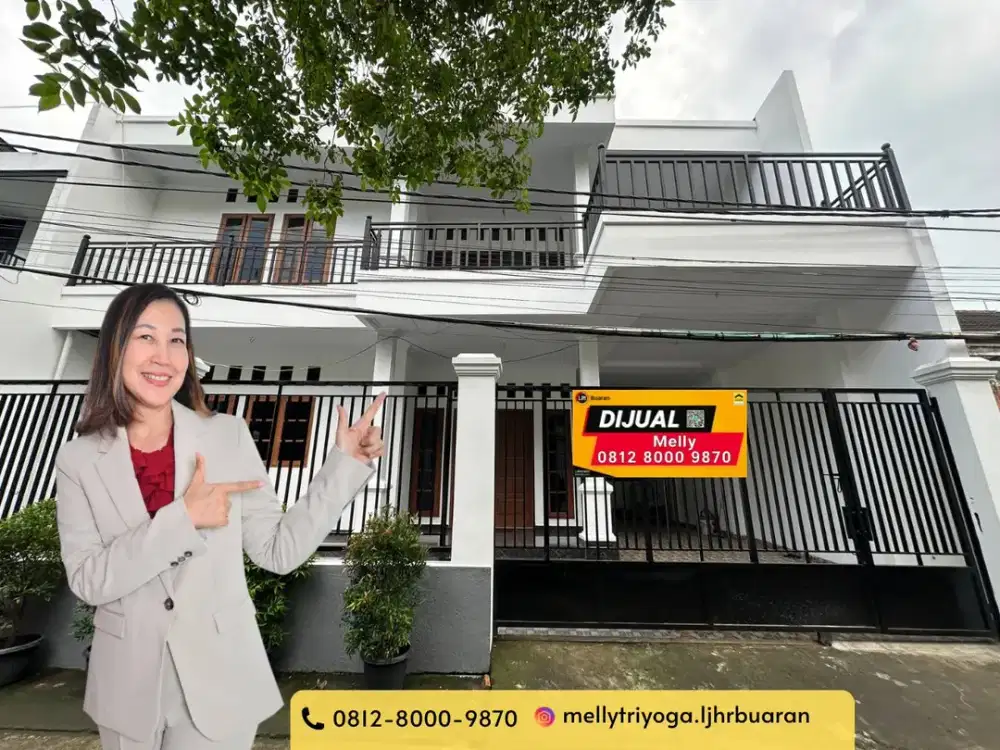Rumah Bagus Modern Komplek Duren Sawit Jakarta Timur