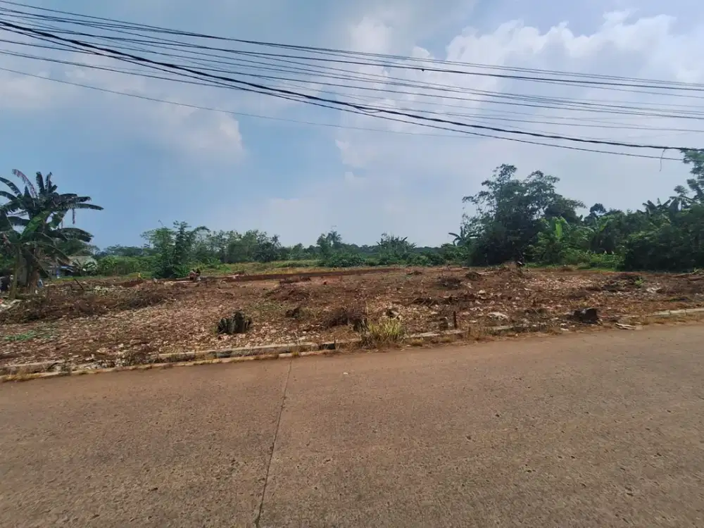 1 Jutaan Permeter Tanah Kavling SHM Cisauk, Langsung Tepi Jalan Mekarwangi