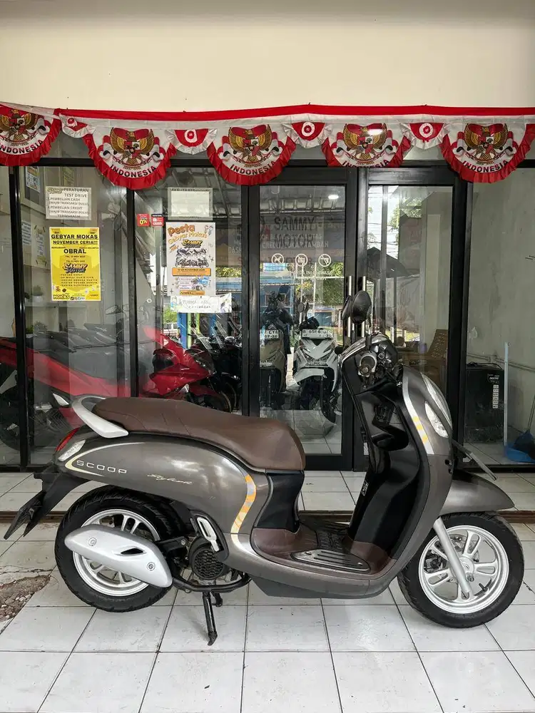 FREE ONGKIR SCOOPY PRESTIGE 2021 LIKE NEW