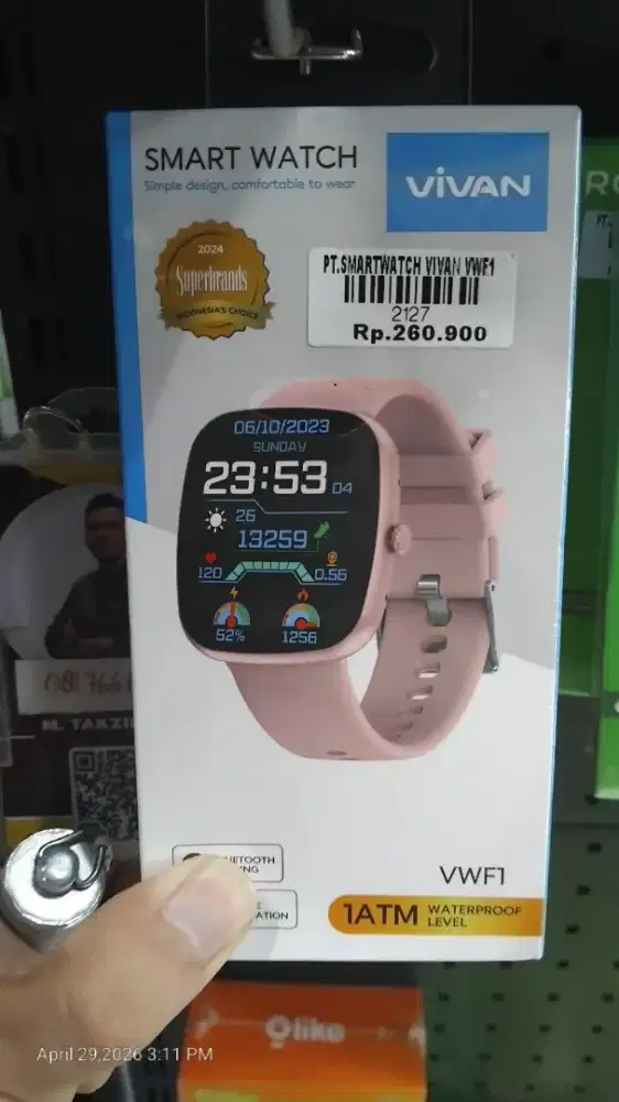 PT.SMARTWATCH VIVAN VWF1 ATLANTIS DAHSYAT
