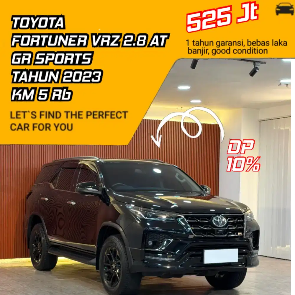 Toyota Fortuner VRZ GR Sport 2.8 AT Tahun 2023