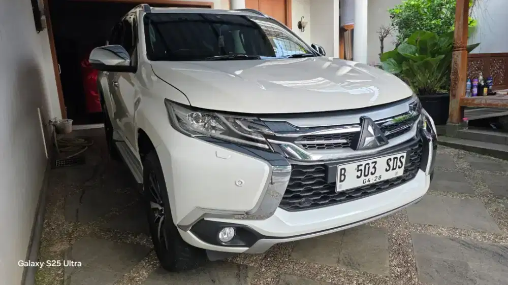 Pajero Sport 2.5 Dakar 2018 matic diesel KM asli 20rb record pjk 4/27