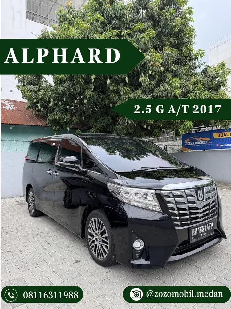 (KM 51rb) Toyota Alphard 2.5 G AT 2017 Facelift