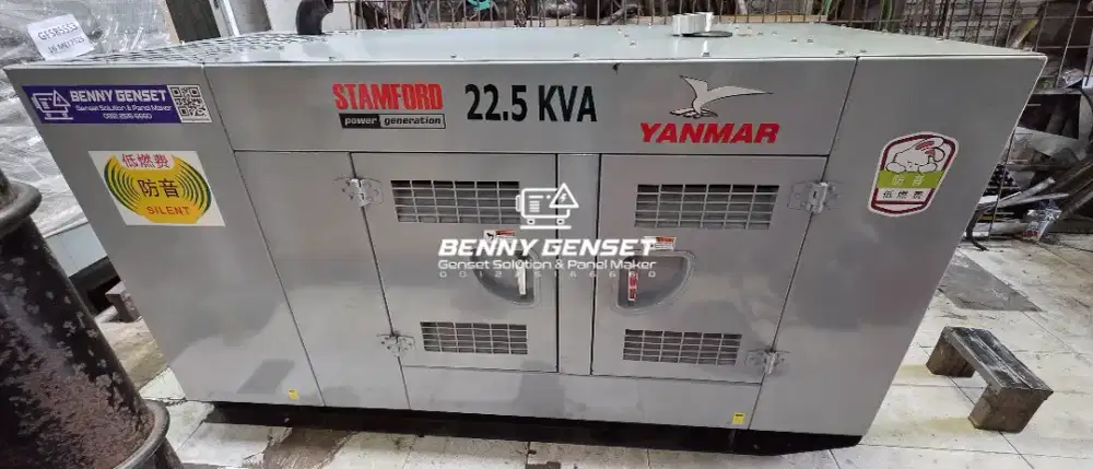 Genset Yanmar jepang 22,5 kva
