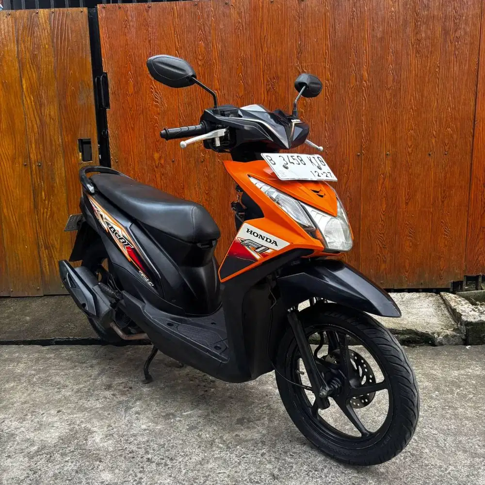 BEAT FI 2012 SURAT LENGKAP PAJAK AKTIF BODY ORI SIAP PAKE