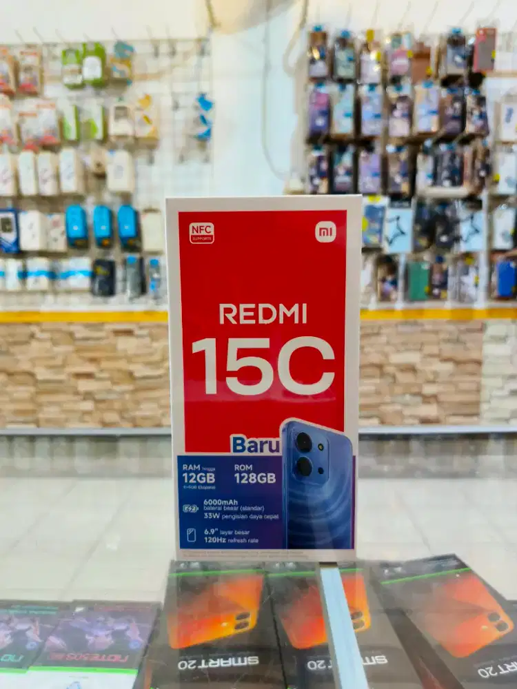 Redmi 15C 6/128 Promo Terbatas Bisa Kredit
