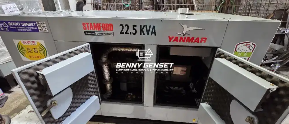 Genset Solar Yanmar 22,5 kva Semarang