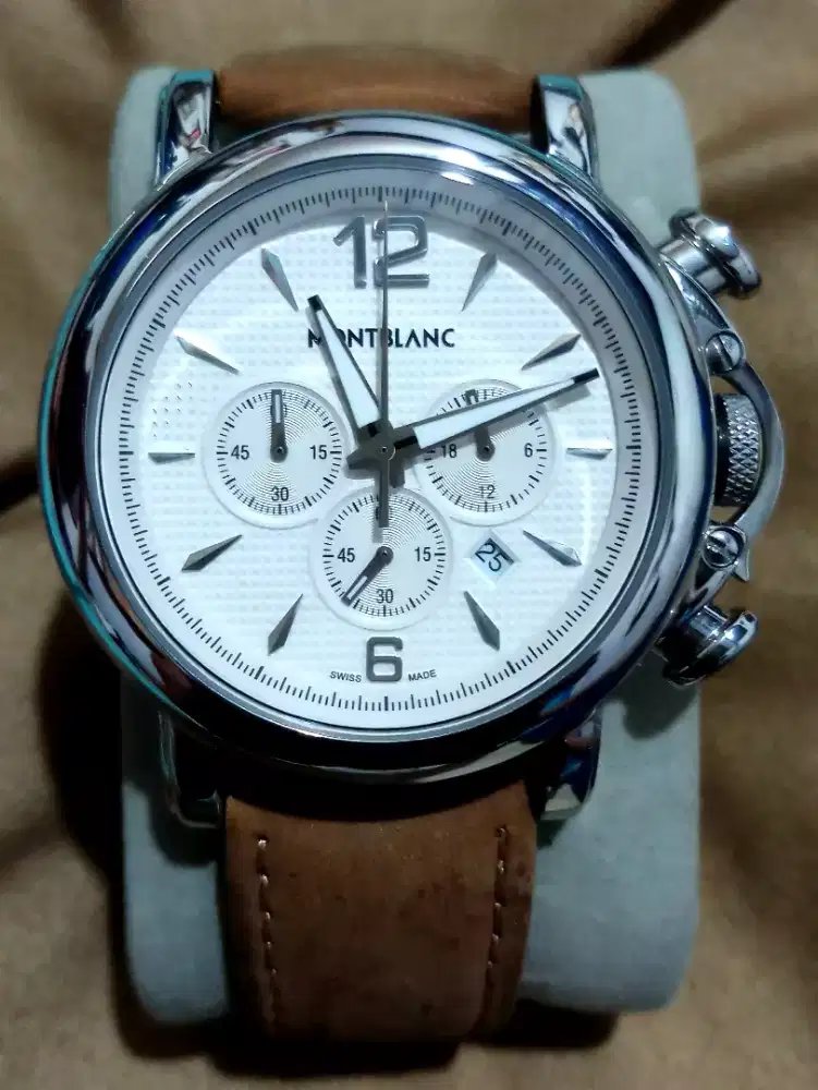 MONTBLANC Jam Pria 4.5 cm Likenew Louis Vuitton Gucci Burberry Hermes