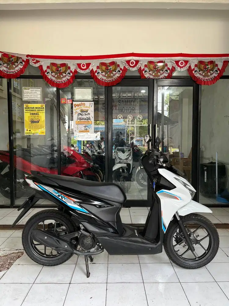 BUNGA 0% VIA CC ALL NEW BEAT SPORTY CBS 2025 LIKE NEW