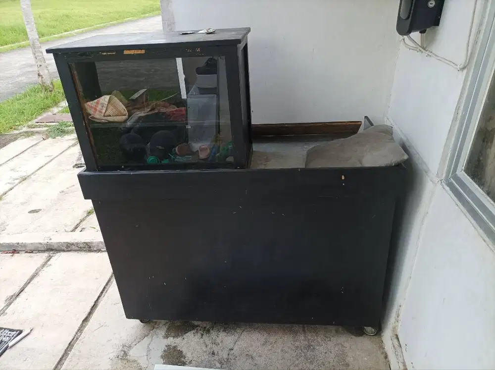 Showcase - Gerobak - Roda Mie Bakso/Mie Ayam/Siomay/DLL