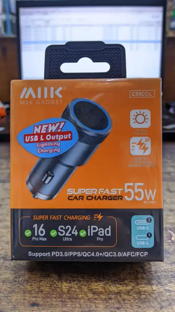 CAR CHARGER M2K C55CCL