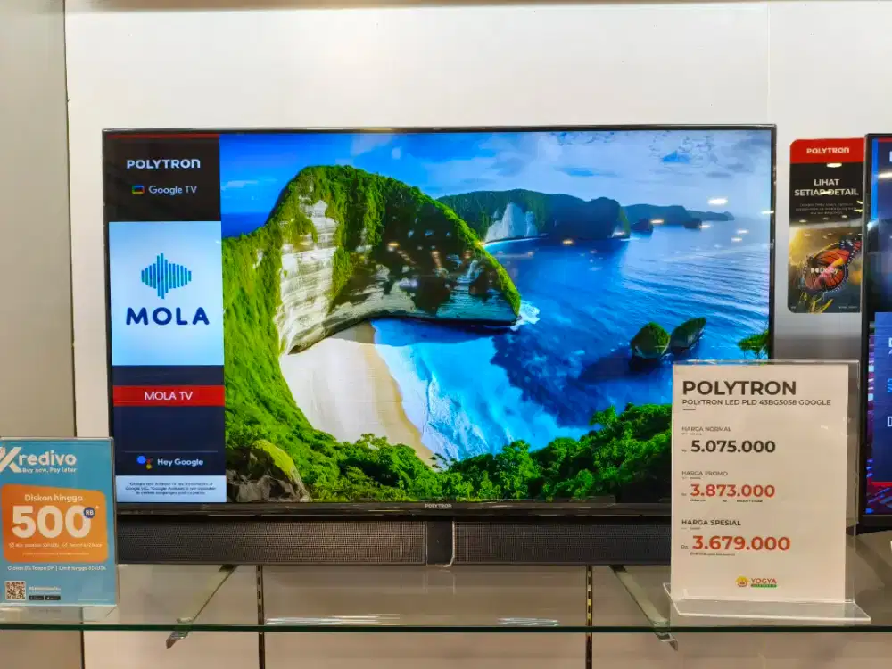 CASH & KREDIT POLYTRON LED PLD 43BG5058 GOOGLE TV