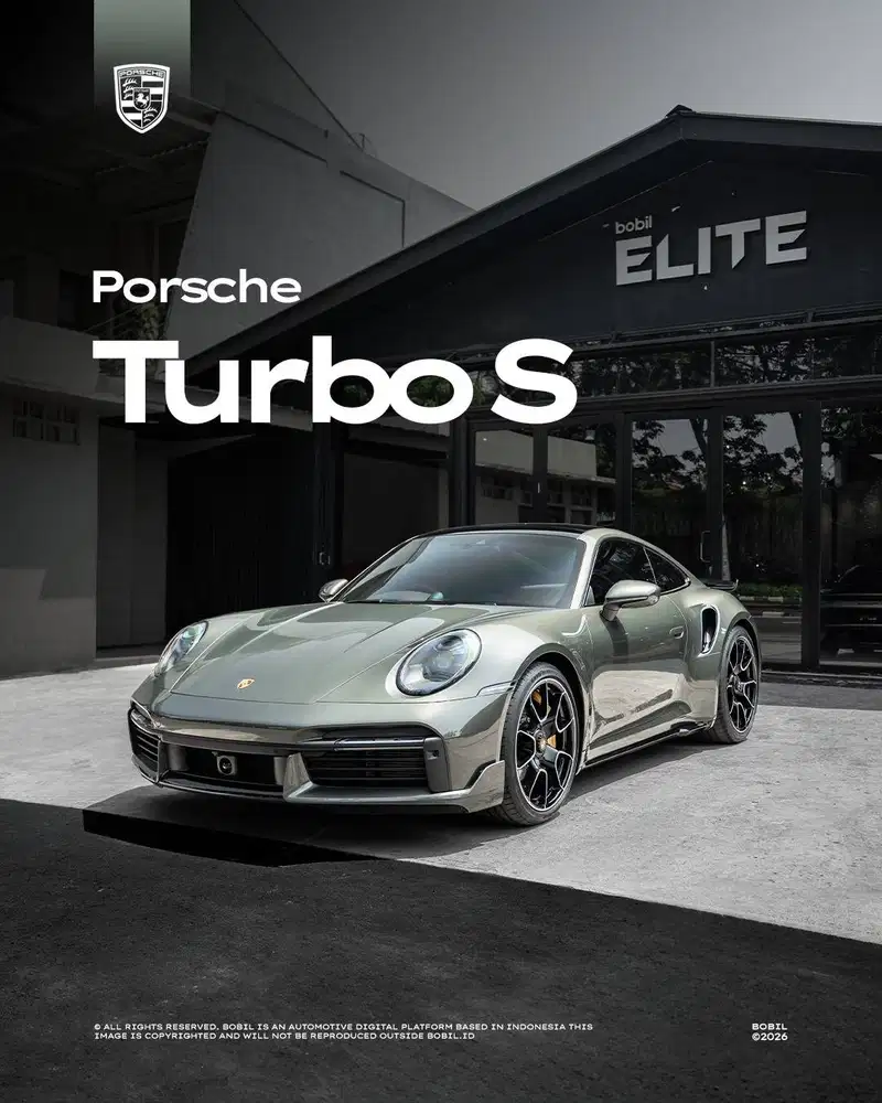 NIK 2024 Porsche 911 Turbo S (992.1) Aventurine Green