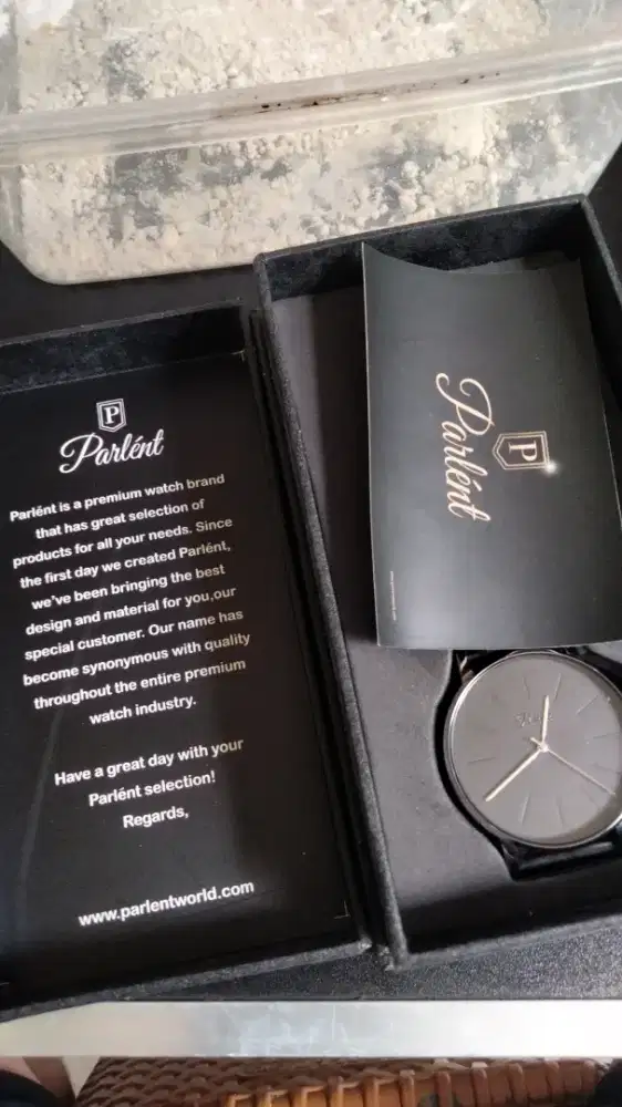 jam tangan pria/wanita parlent brand local