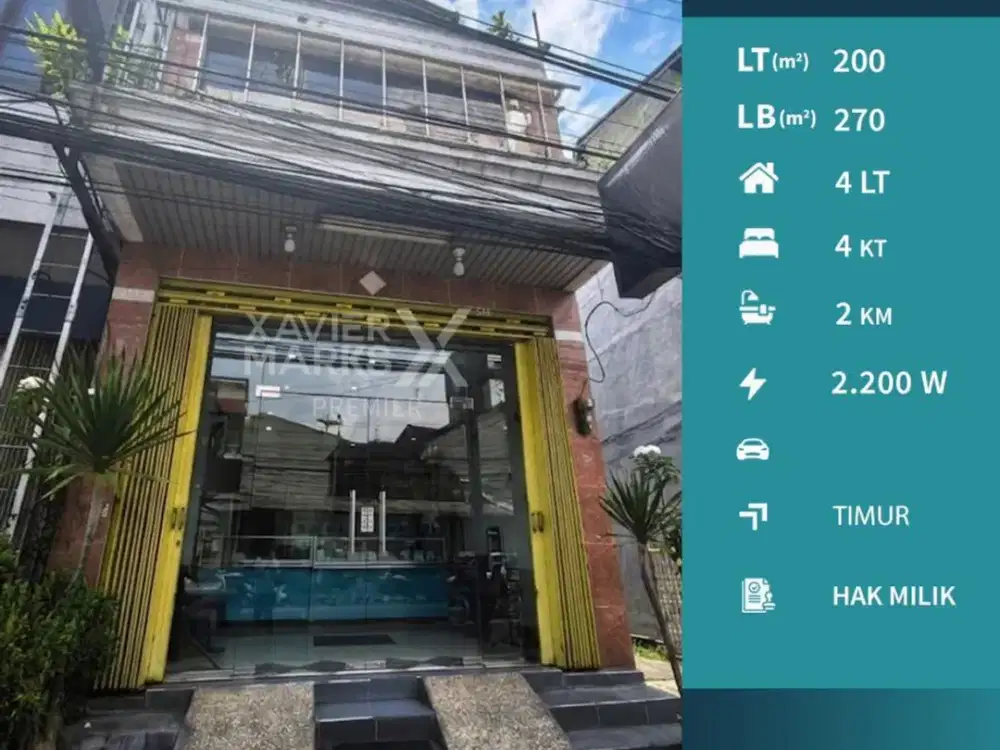 Ruko Strategis Di Jalan Gajayana, Ketawangede, Lowokwaru Malang