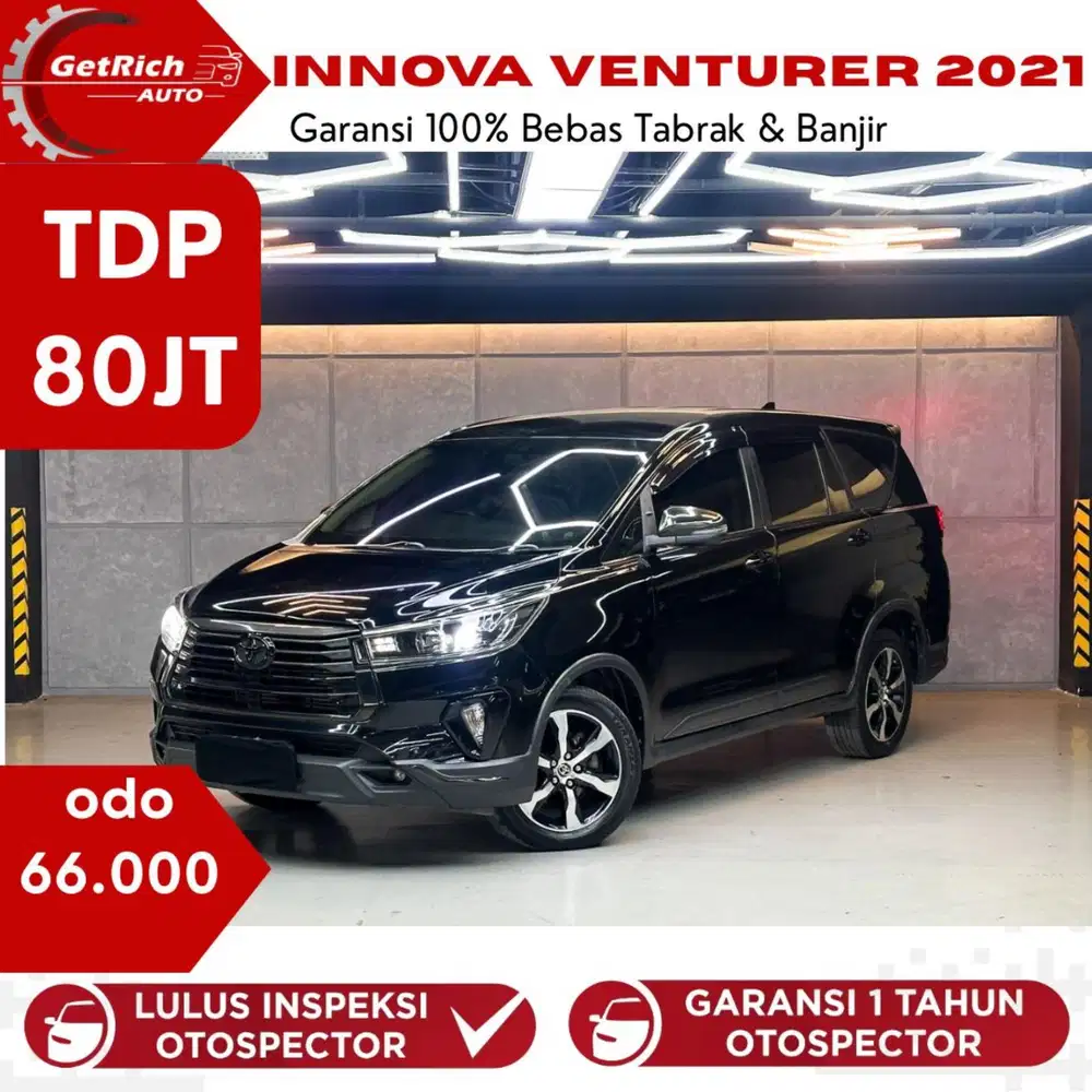 KM 60RB TOYOTA VENTURER  HITAM  Diesel  2021 SUPER GREES