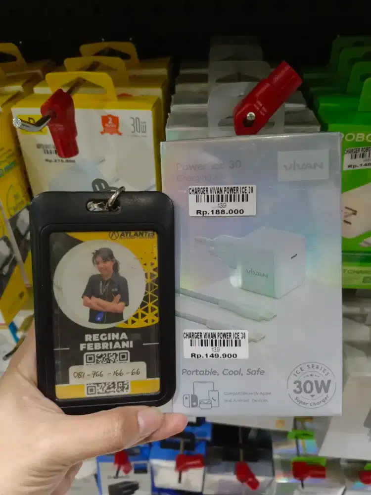 CHARGER VIVAN POWER ICE 30 | ATLANTIS DAHSYAT