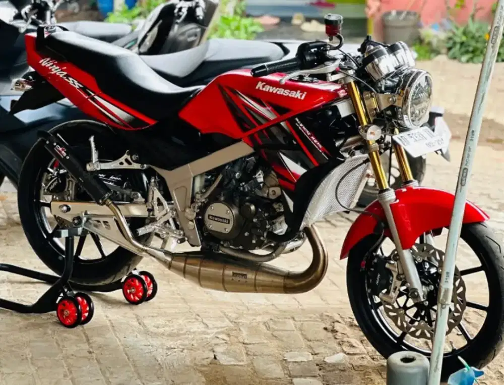 Ninja ss 2014 asli merah ferrari