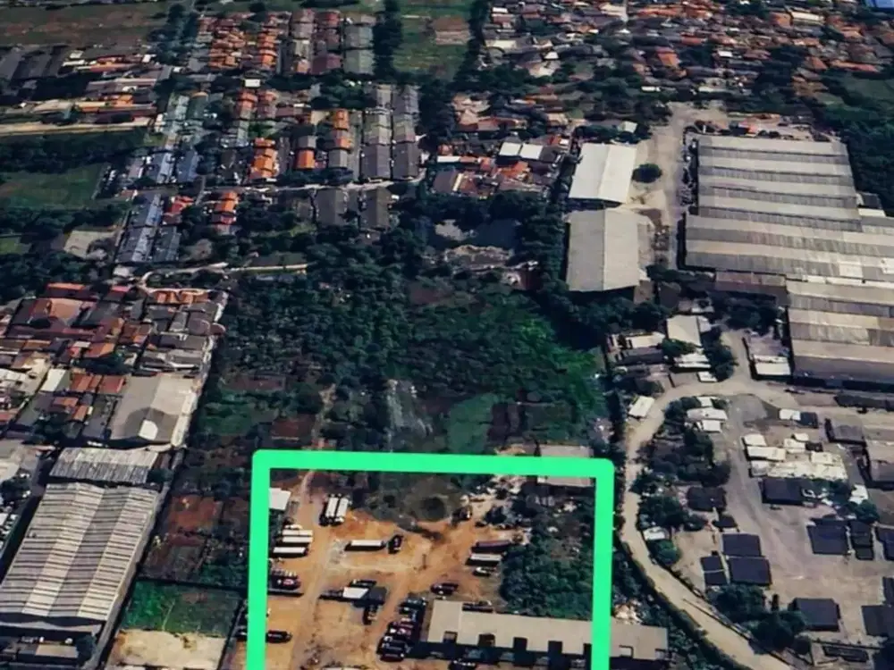 Lahan Kosong Zona Komersial Lokasi Bantar Gebang Bekasi Jawa Barat