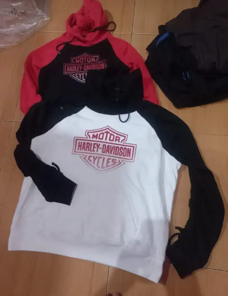 Jaket Hoodie HD original 100% L Baru