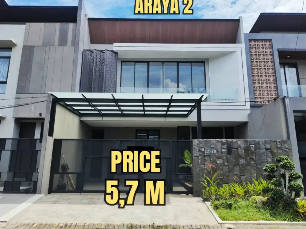 ‼️BARU GRESS‼️RUMAH TROPIS MODERN MINIMALIS GALAXY BUMI PERMAI ARAYA TAHAP 2. DEKAT MERR, TOL, SEMOLOWARU, NGINDEN, KLAMPIS, MANYAR, KERTAJAYA, Dsb