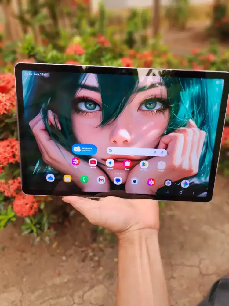 Samsung Galaxy Tab S9 FE Plus 5G (Lavender)
Ram 12/256GB
Resmi Sein