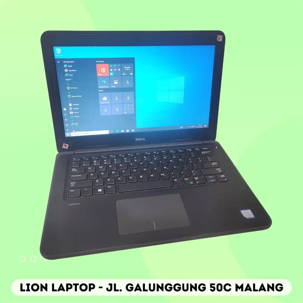 Core i5 Gen 7 Murah Mulus RAM 8GB SSD 256GB Dell Latitude 3380 [29|04]