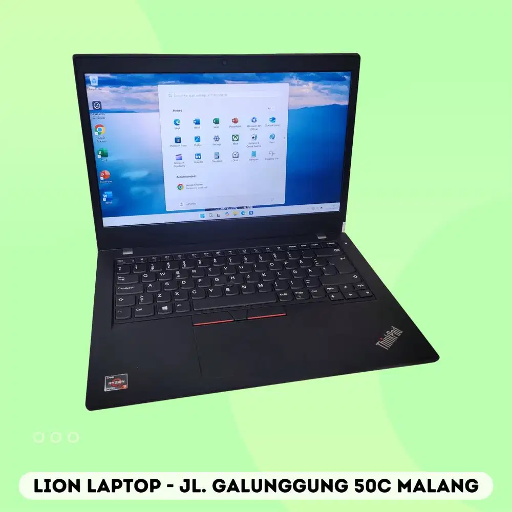 Gaming/Editing AMD Ryzen 5 PRO 8/256 MULUS Lenovo Thinkpad L14 [29|04]