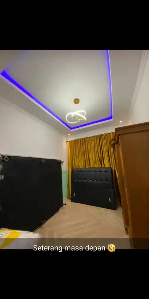 Plafon Gypsum dan Wallmoulding