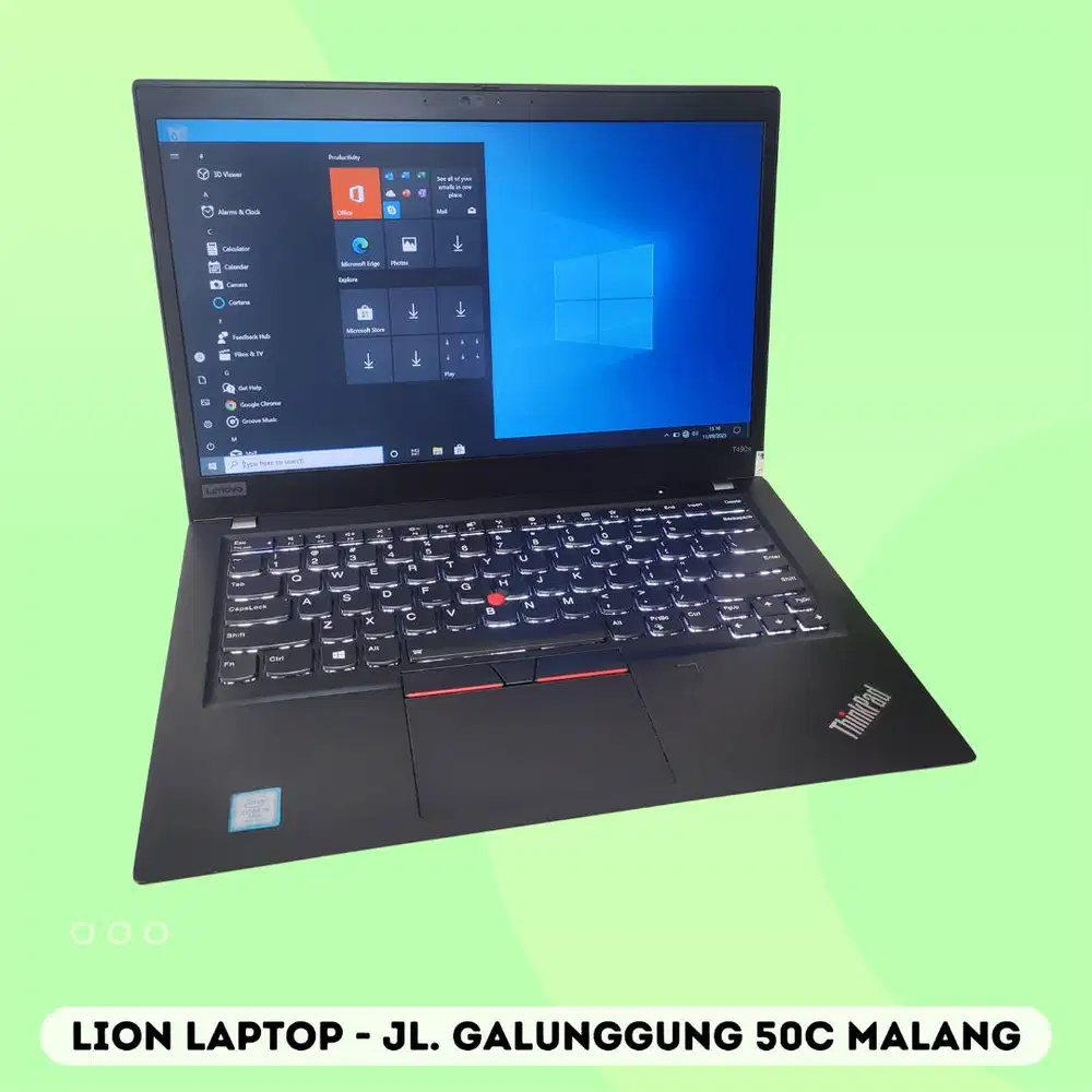 RAM 16GB SSD 512GB Core i5 Slim Lenovo Thinkpad T490s [29|04]