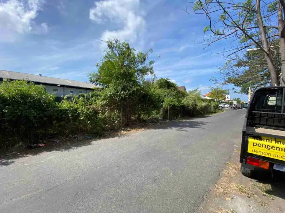 DIJUAL TANAH DI GUNUNG CATUR DENPASAR BARAT AREA STRATEGIS COCOK UNTUK GUDANG DAN KOMERSIAL