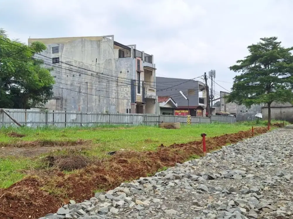 Tanah Kavling Pamulang Barat 5 Menit Alun Alun, Cocok Hunian Asri