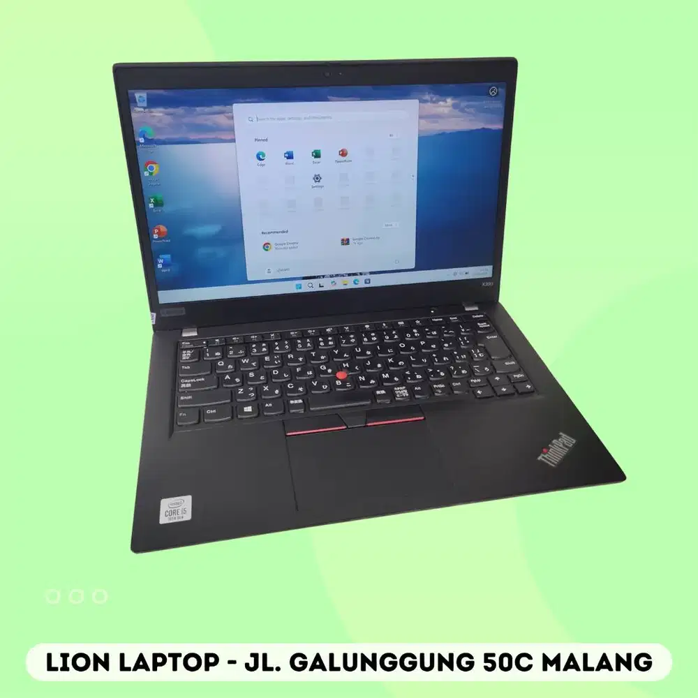 i5 GEN 10 Murah RAM 8GB Lenovo Thinkpad X390 [29|04]