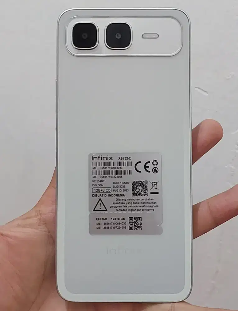 Infinix SMART 10 Plus Ram 8/128 GB Fullset