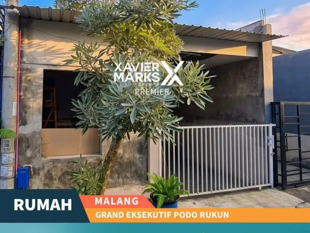 Rumah Nyaman Di Perumahan Grand Eksekutif Podo Rukun, Kedungkandang, Malang