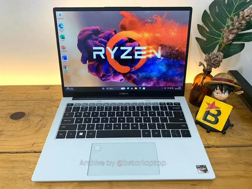 Laptop Advan Workplus 1701 Ryzen 5 6600H RAM 16 GB High Performance