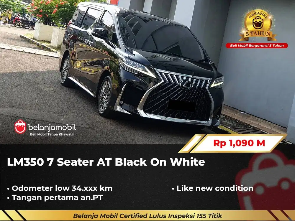 [ LOW KM 30RB KM ] Lexus LM350 LM 350 7 Seater 2022/2023