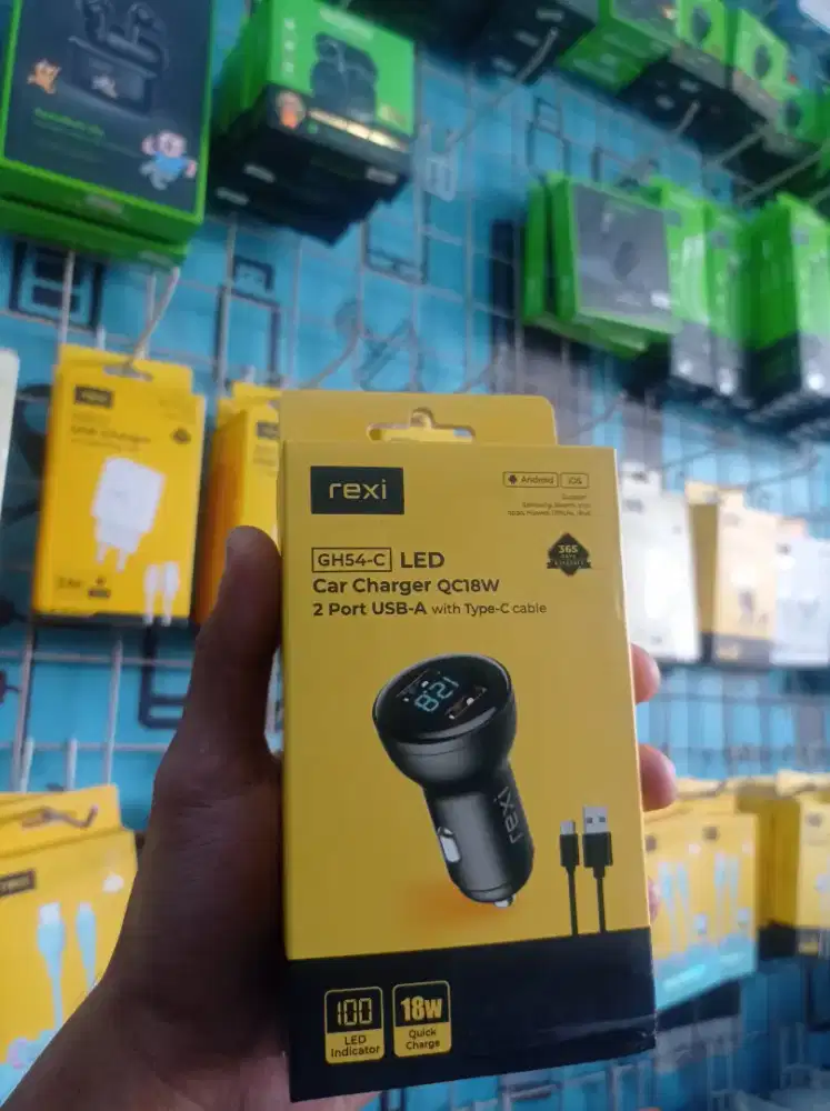 Car Charger 2 Port USB-A Rexi GH54-C