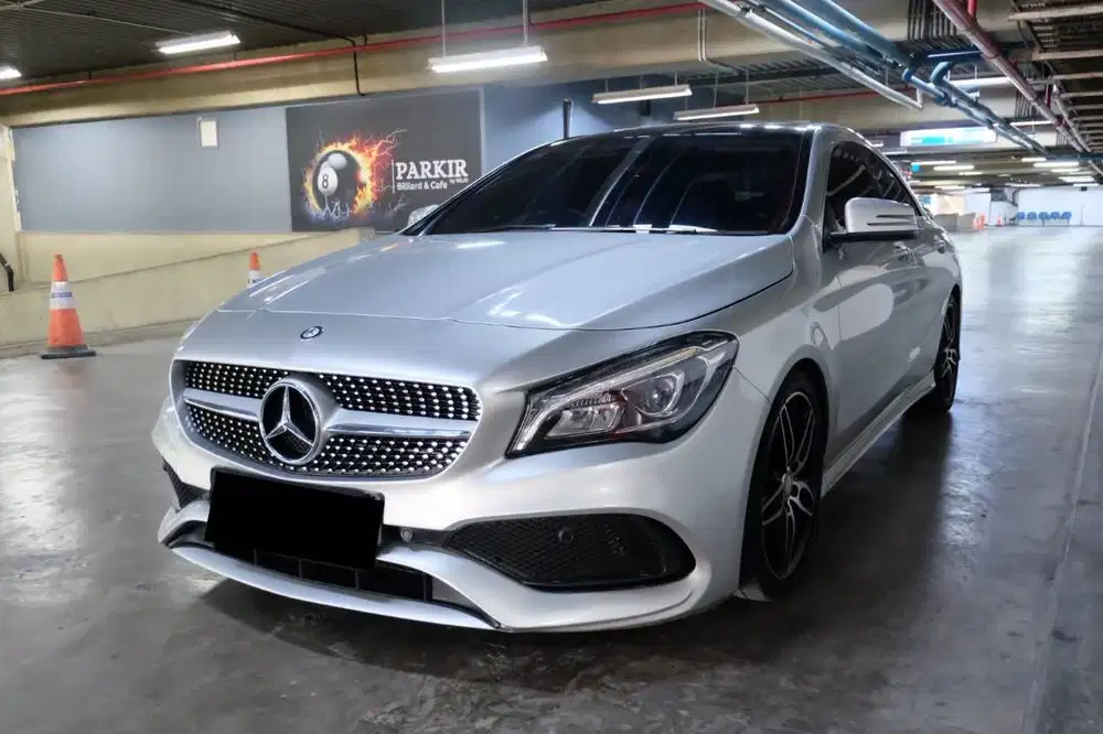 PLAT GENAP 2018 Mercedes Benz CLA 200 CLA200 Sport AMG t tdp69jt