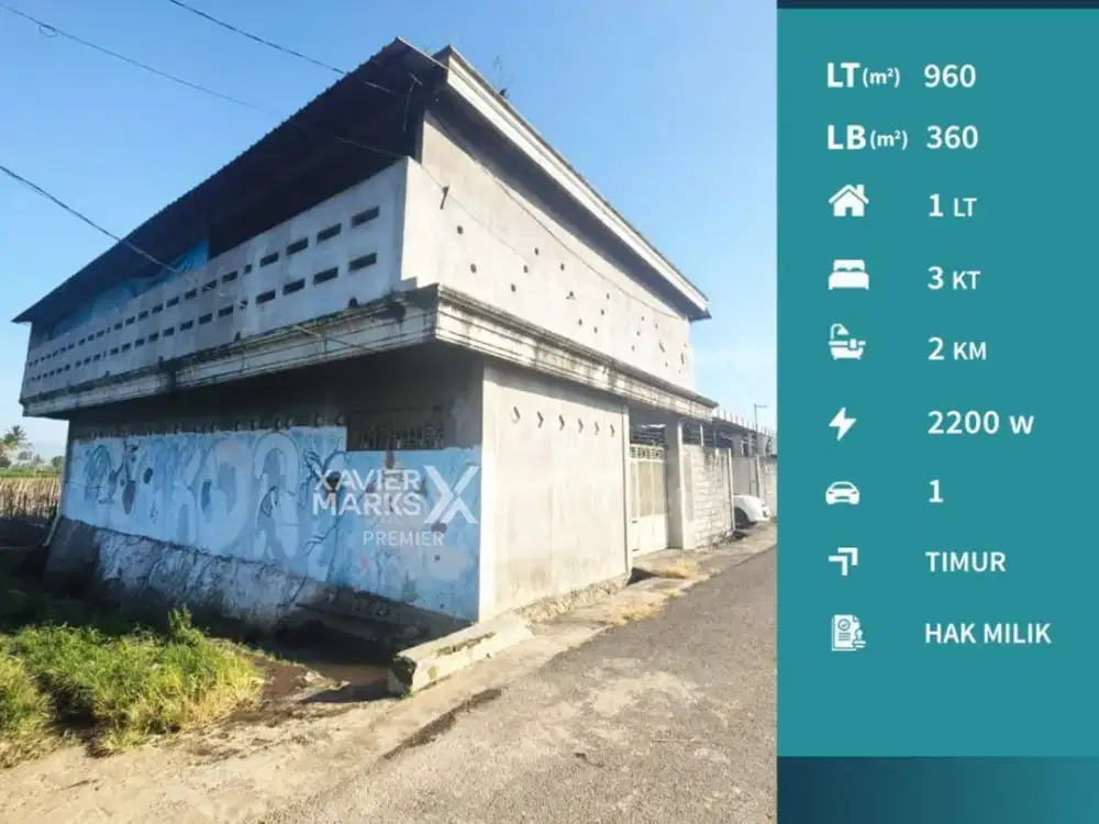 Rumah + Peternakan Ayam Aktif Di Bokor, Tumpang, Malang