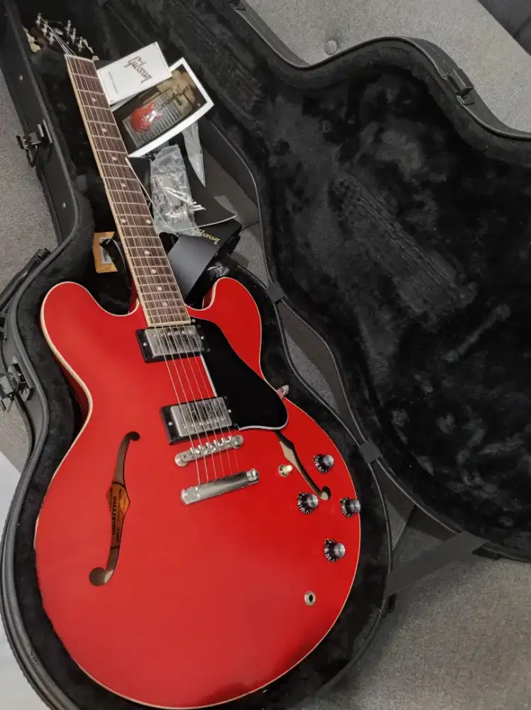 Gibson ES 335 Made in USA 2022 Lengkap no fender prs musicman suhr