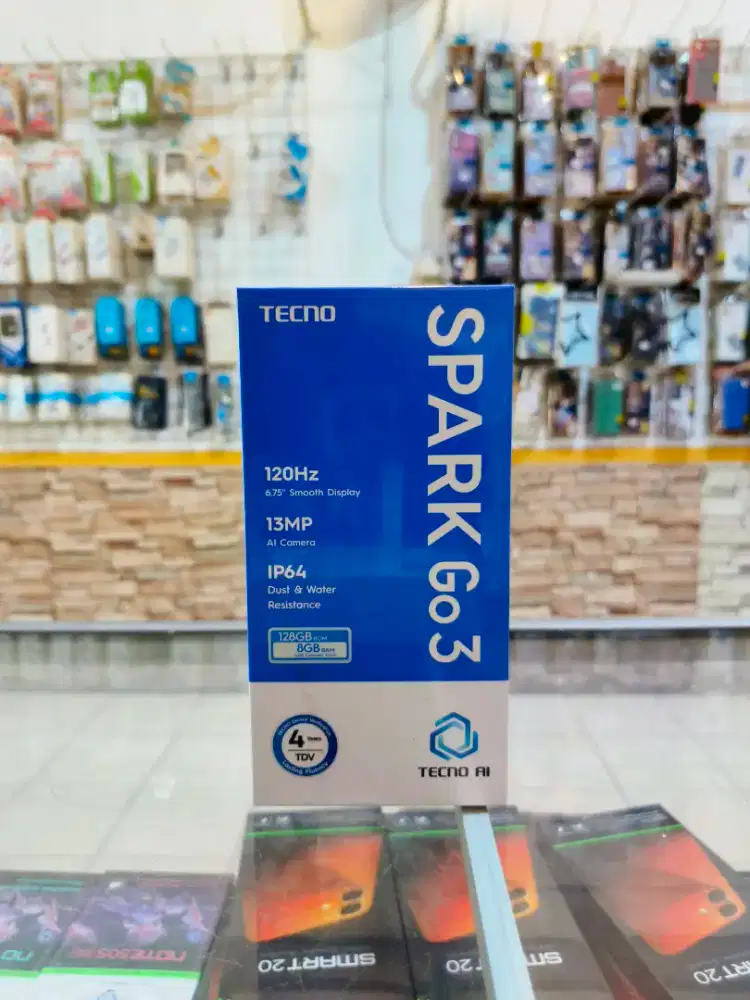 Tecno Spark Go 3 4/64 Promo terbatas bisa Kredit