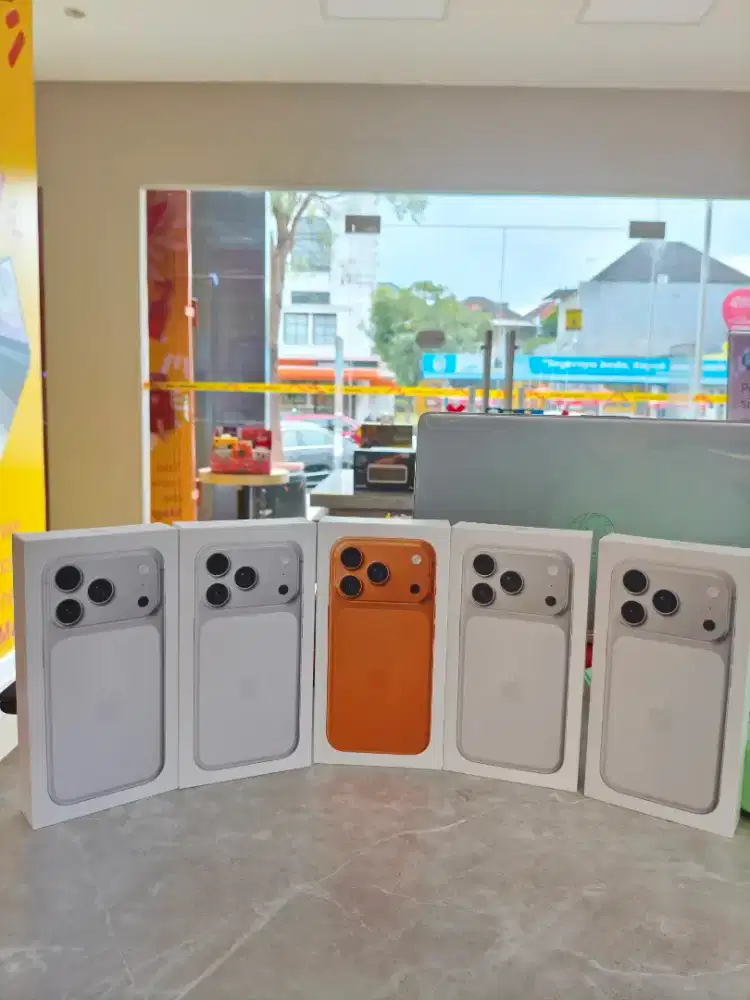 iPhone 17 Pro 256GB/512GB Cosmic Orange – Cicilan Bunga 0% Kredivo