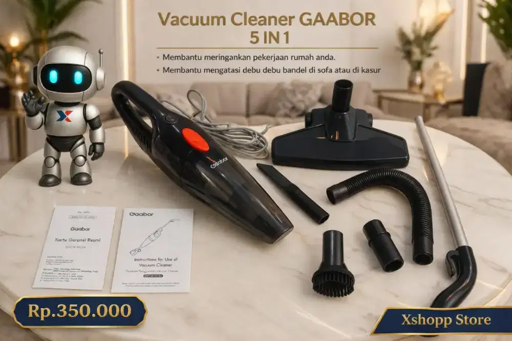 Vacuum Cleaner GAABOR 5 IN 1.