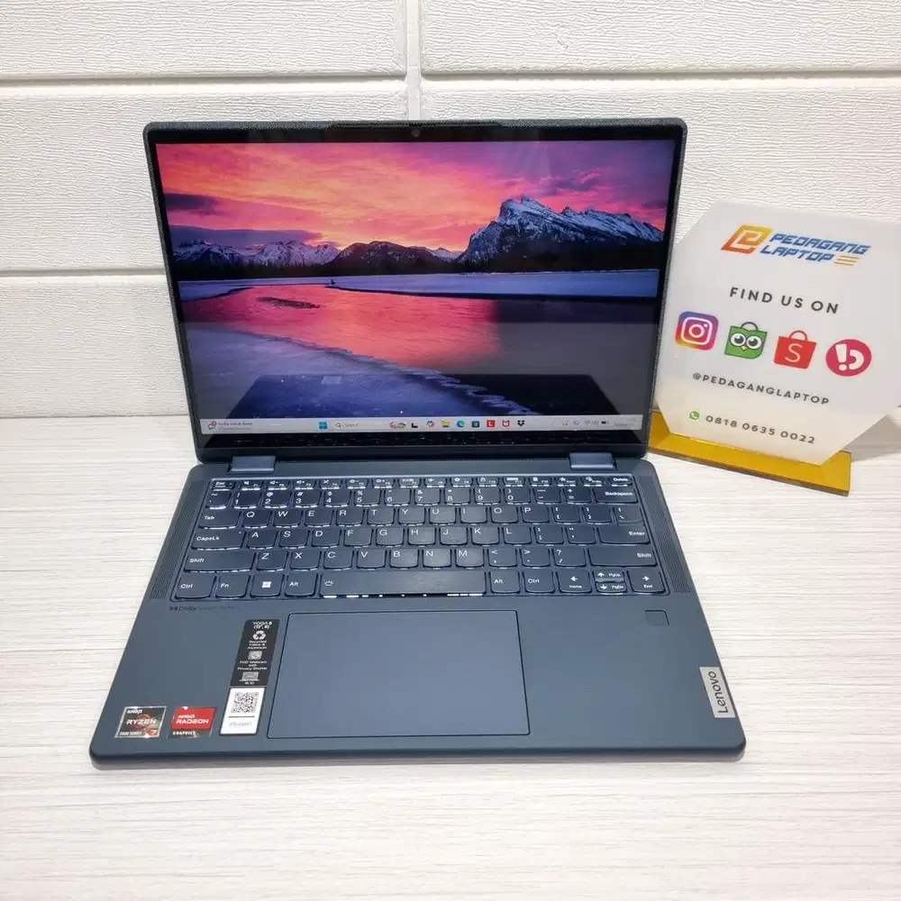 Lenovo Yoga 6 13ARB8 AMD RYZEN 7-7730U RAM 16GB SSD 512GB WUXGA Touchs