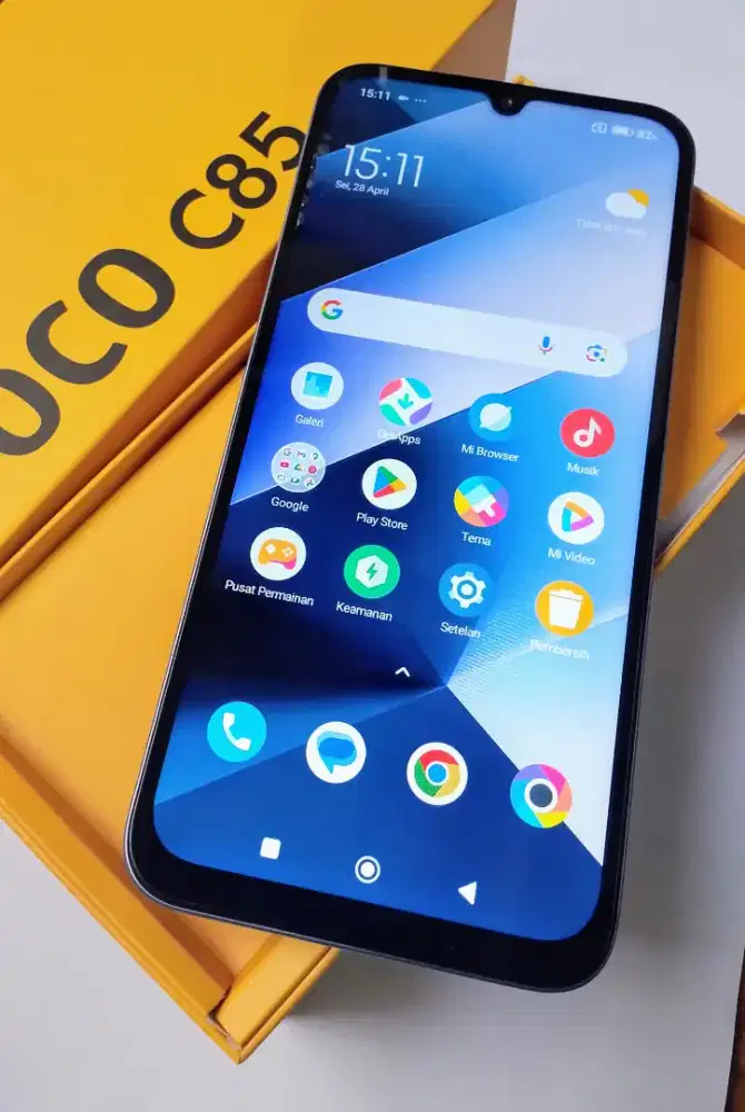 Poco C85 Ram 6+6/128 Like New Pemakaian baru sebulan