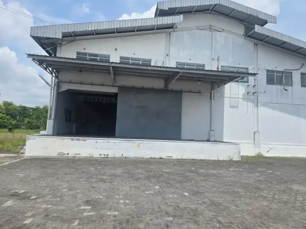 Dijual Gudang Zona Industri Lokasi Super Strategis Grogol,Sukoharjo Luas 3,2 Ha  BU!!